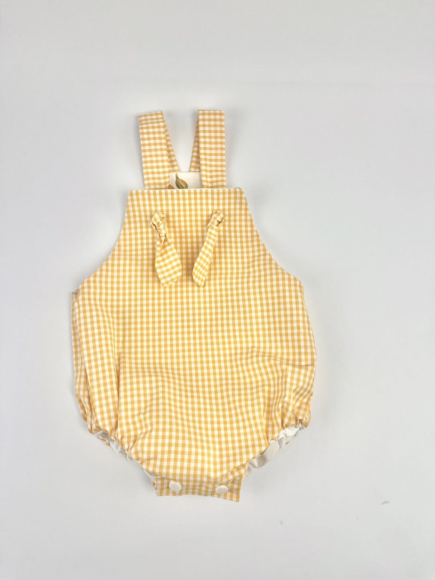 Fofo Reversível Limões Amarelo