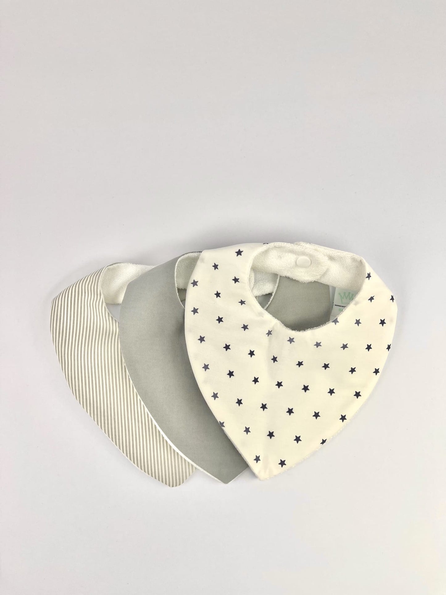 Conjunto de Babetes Bico Pequenas Estrelas