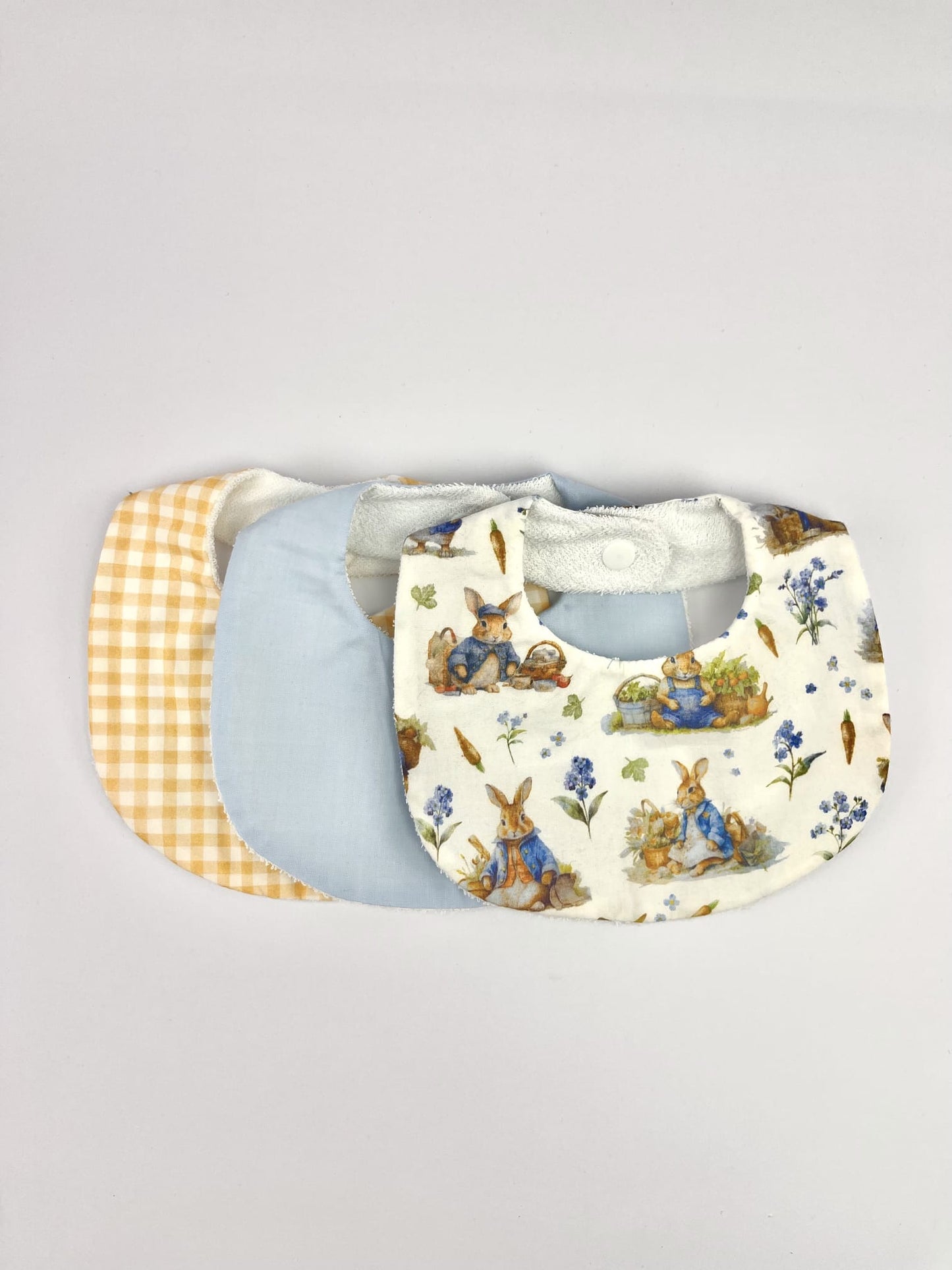 Conjunto de Babetes Coelho Vintage