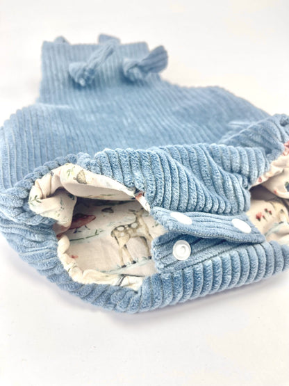 Conjunto Reversível Azul Vintage