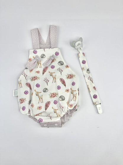 Conjunto Reversível Bosque Rosa