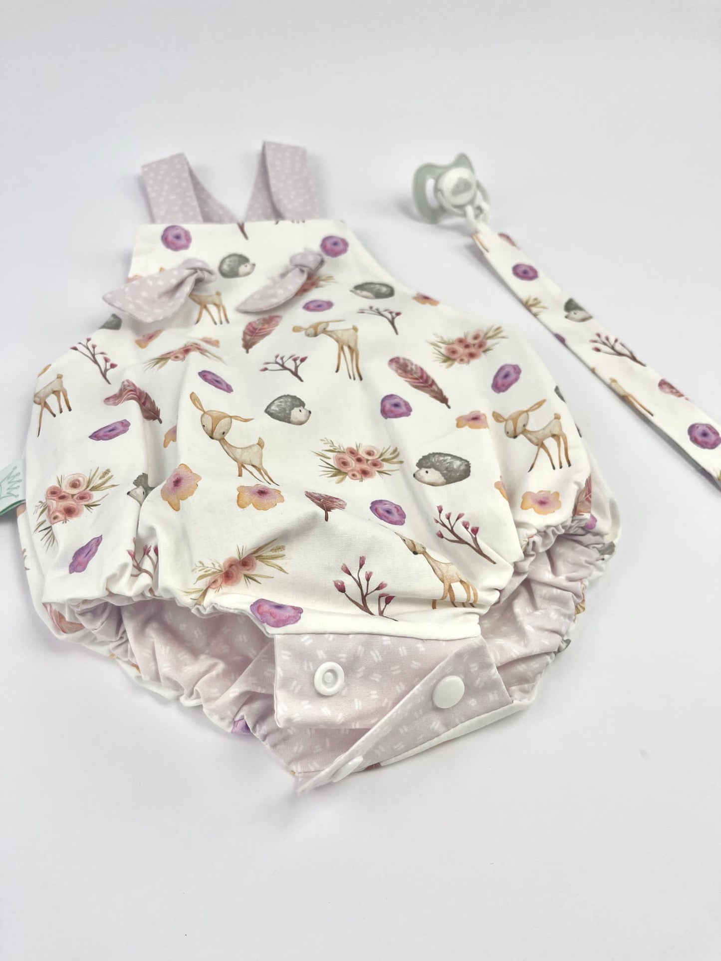 Conjunto Reversível Bosque Rosa