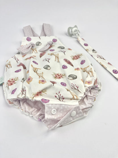 Conjunto Reversível Bosque Rosa