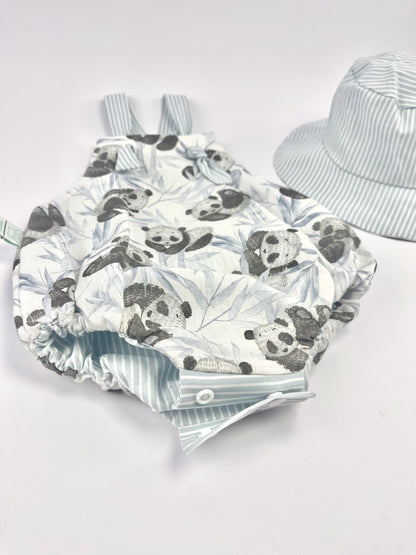 Conjunto Reversível Panda & Riscas