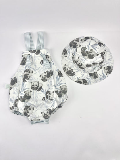 Conjunto Reversível Panda & Riscas