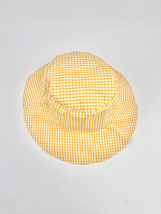 Chapéu Reversível Limões & Amarelo